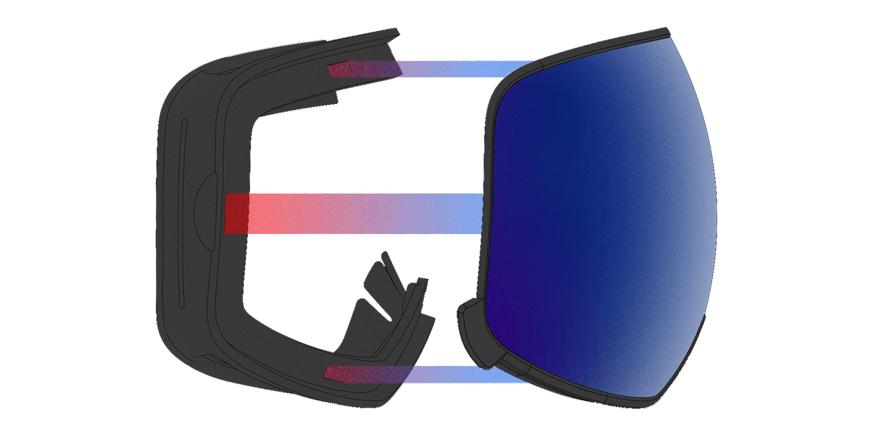 Force C Black/Ultraviolet lens + citrine spare lens bilde 5
