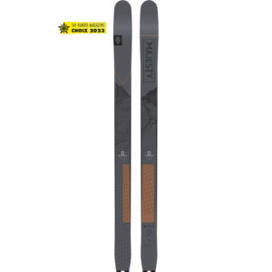 Majesty Superpatrol Carbon 96 mm midtbredde randonee ski, rå kjøreegenskaper